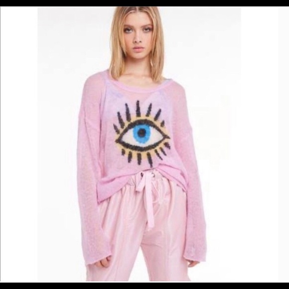 Wildfox Sweaters - NWT Wildfox Eye See You Genesis Sweater